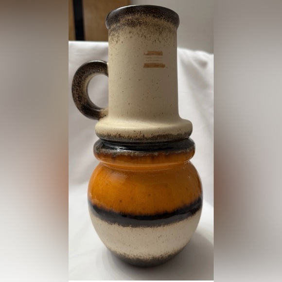 Vintage ~ 1960s - 1970s ~Vase Krug Keramik Scheurich 428-26 ~ West Germany - Picture 1 of 15